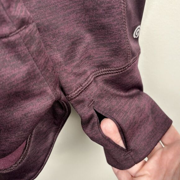 C9 By Champion Activewear Top Women's Large Long Sleeve Purple Swirl Thumb - Picture 5 of 9